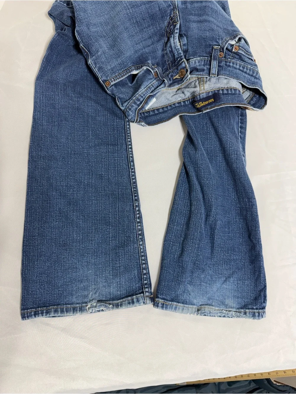 Levi's Women's Too Super-low Y2K  Bootcut Jeans